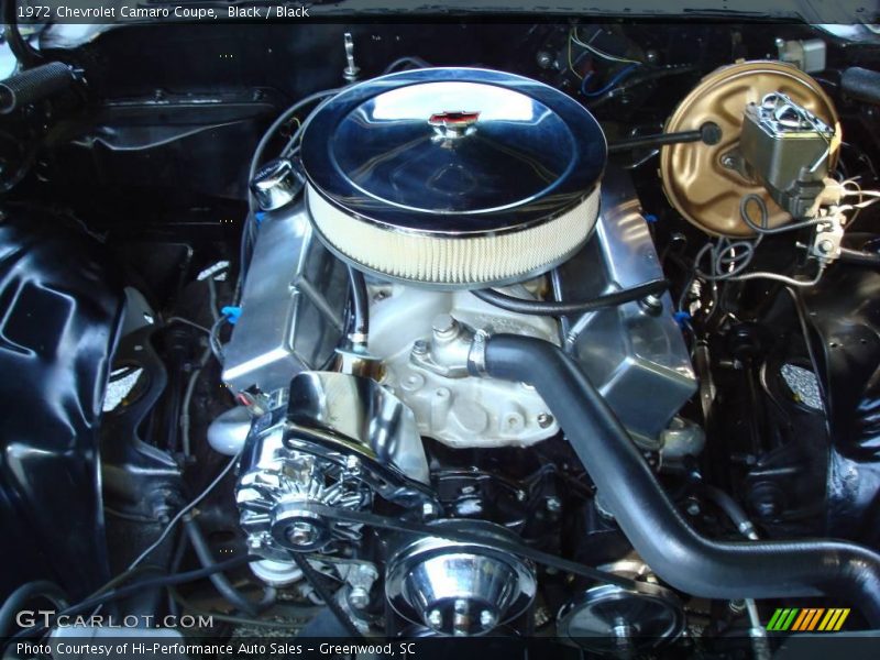 Black / Black 1972 Chevrolet Camaro Coupe