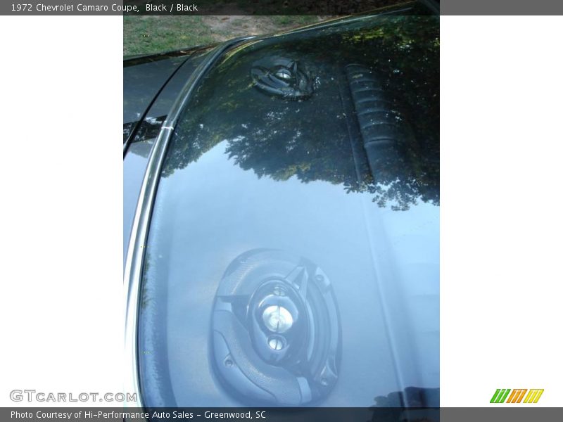 Black / Black 1972 Chevrolet Camaro Coupe