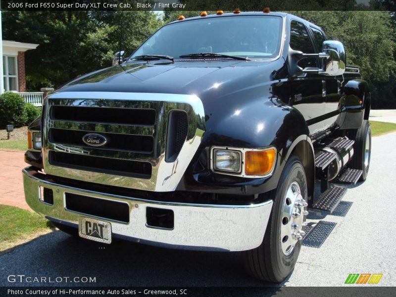 Black / Flint Gray 2006 Ford F650 Super Duty XLT Crew Cab