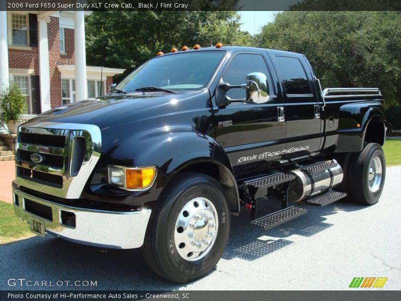 Black / Flint Gray 2006 Ford F650 Super Duty XLT Crew Cab