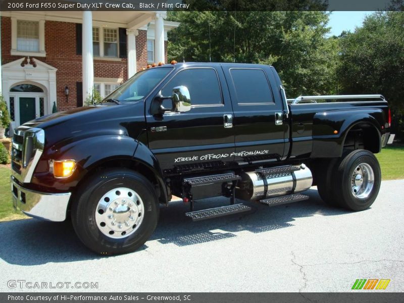 Black / Flint Gray 2006 Ford F650 Super Duty XLT Crew Cab