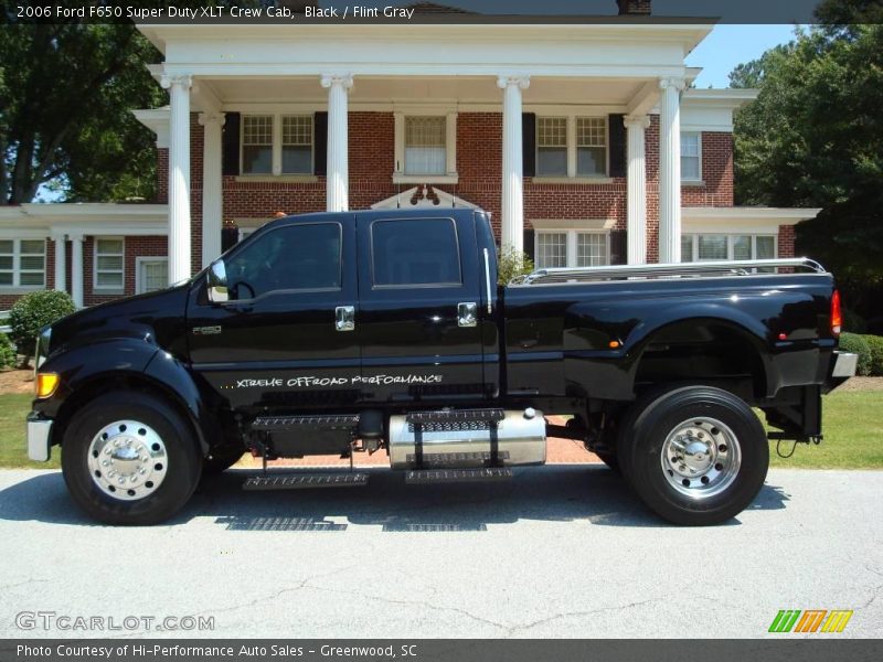 Black / Flint Gray 2006 Ford F650 Super Duty XLT Crew Cab