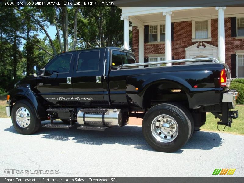Black / Flint Gray 2006 Ford F650 Super Duty XLT Crew Cab