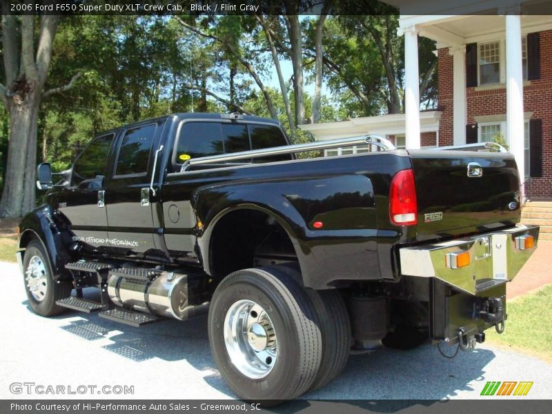 Black / Flint Gray 2006 Ford F650 Super Duty XLT Crew Cab