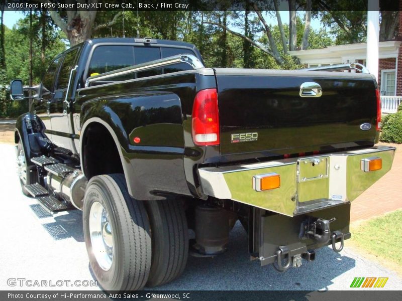 Black / Flint Gray 2006 Ford F650 Super Duty XLT Crew Cab