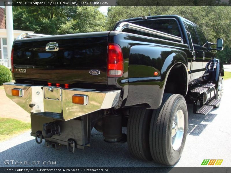 Black / Flint Gray 2006 Ford F650 Super Duty XLT Crew Cab