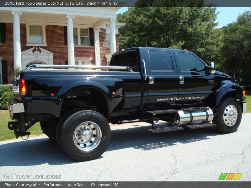 Black / Flint Gray 2006 Ford F650 Super Duty XLT Crew Cab
