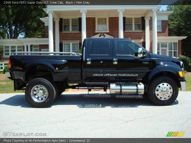 Black / Flint Gray 2006 Ford F650 Super Duty XLT Crew Cab