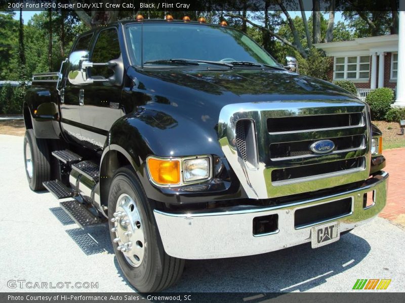 Black / Flint Gray 2006 Ford F650 Super Duty XLT Crew Cab