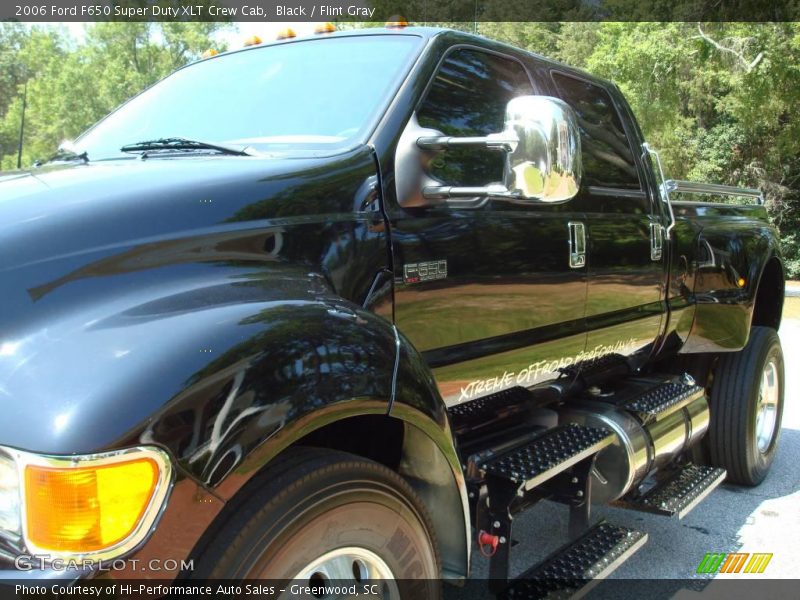 Black / Flint Gray 2006 Ford F650 Super Duty XLT Crew Cab