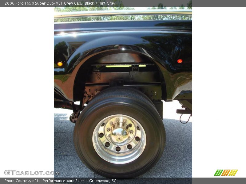 Black / Flint Gray 2006 Ford F650 Super Duty XLT Crew Cab