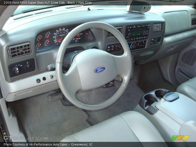 Black / Flint Gray 2006 Ford F650 Super Duty XLT Crew Cab