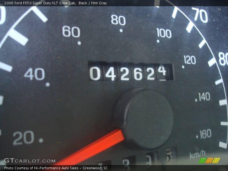 Black / Flint Gray 2006 Ford F650 Super Duty XLT Crew Cab