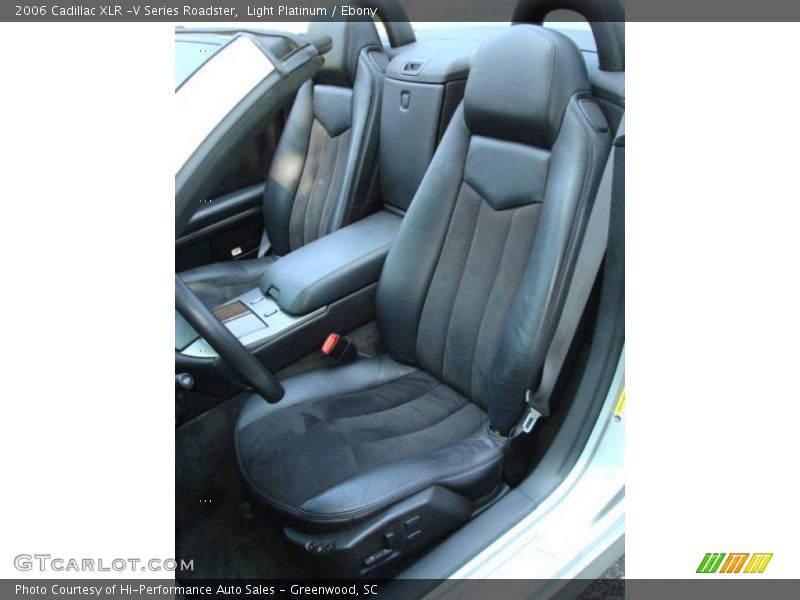 Light Platinum / Ebony 2006 Cadillac XLR -V Series Roadster