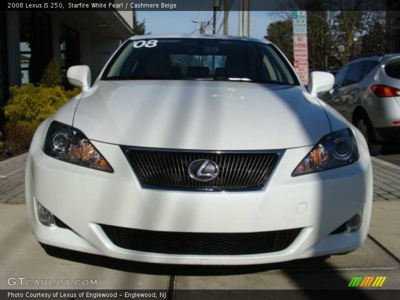 Starfire White Pearl / Cashmere Beige 2008 Lexus IS 250