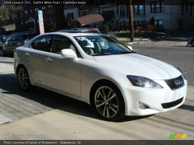 Starfire White Pearl / Cashmere Beige 2008 Lexus IS 250