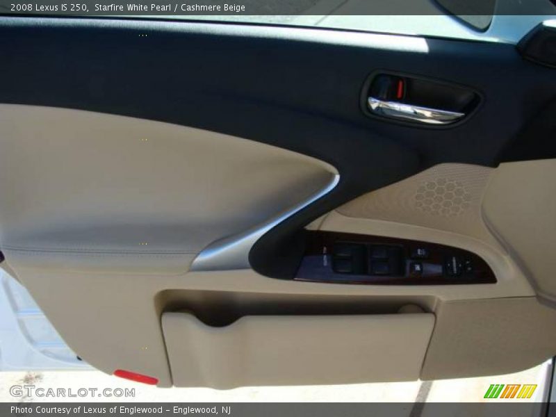 Starfire White Pearl / Cashmere Beige 2008 Lexus IS 250