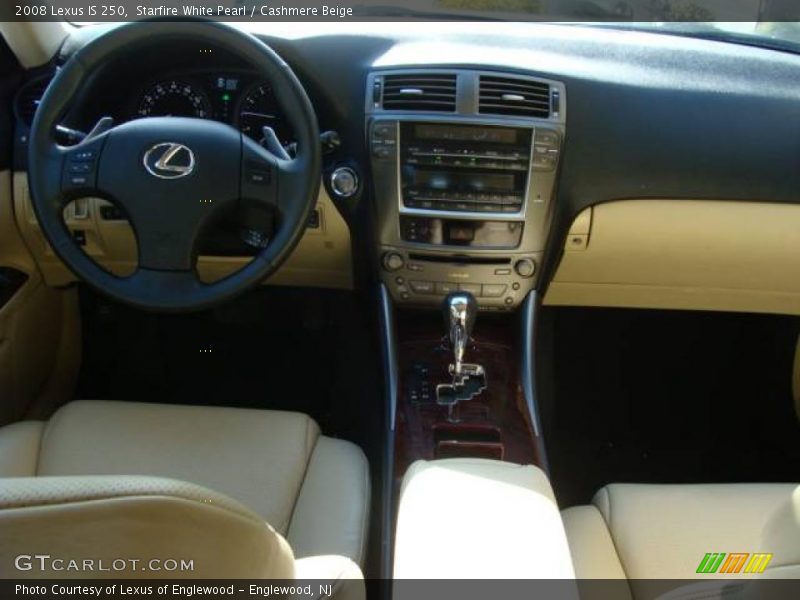 Starfire White Pearl / Cashmere Beige 2008 Lexus IS 250