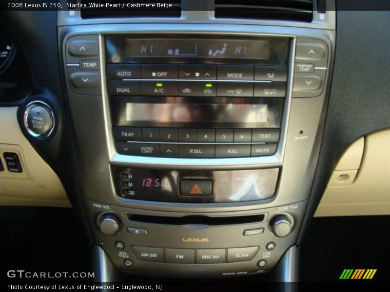 Starfire White Pearl / Cashmere Beige 2008 Lexus IS 250