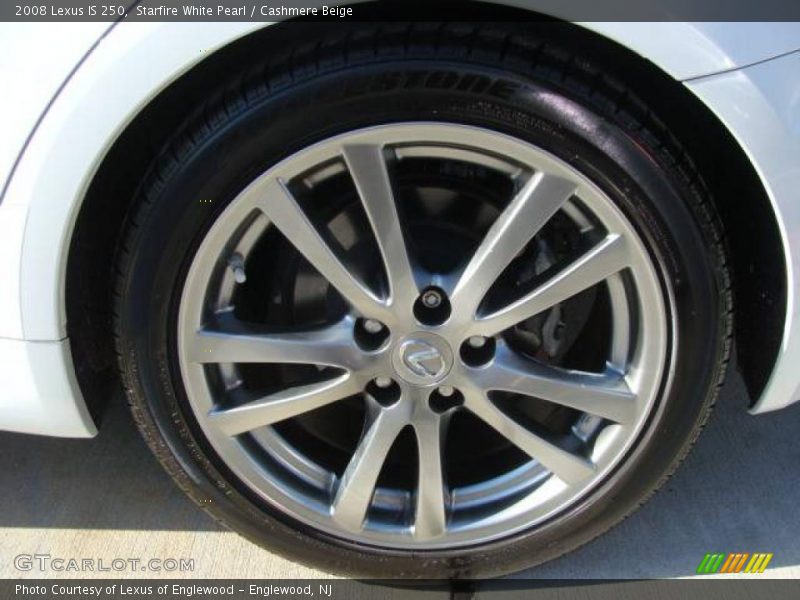 Starfire White Pearl / Cashmere Beige 2008 Lexus IS 250