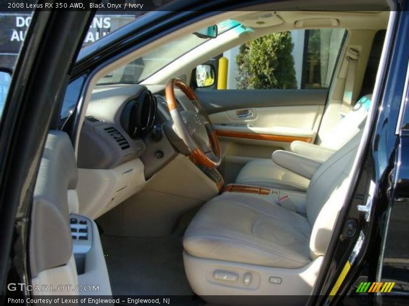 Black Onyx / Ivory 2008 Lexus RX 350 AWD