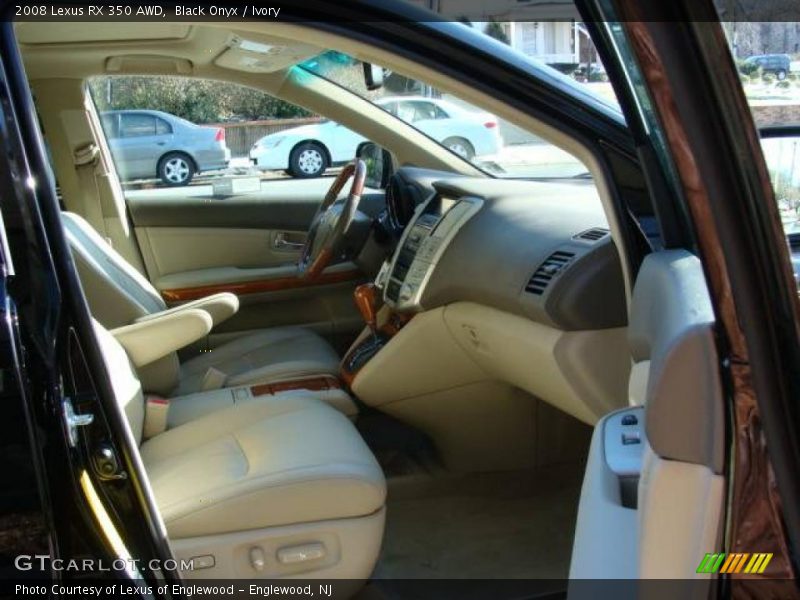 Black Onyx / Ivory 2008 Lexus RX 350 AWD