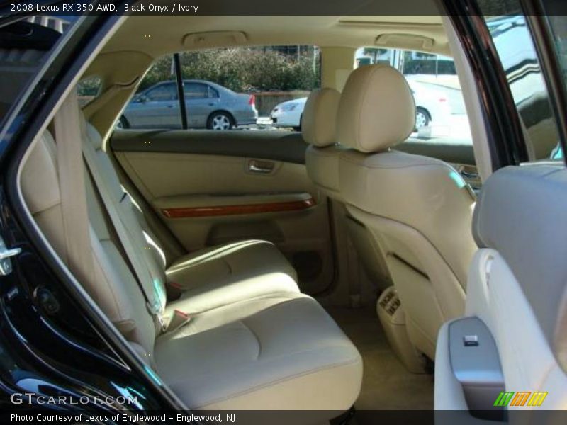 Black Onyx / Ivory 2008 Lexus RX 350 AWD