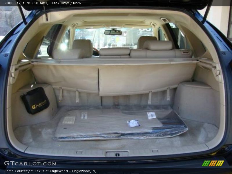Black Onyx / Ivory 2008 Lexus RX 350 AWD