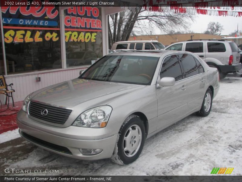 Millennium Silver Metallic / Light Charcoal 2002 Lexus LS 430