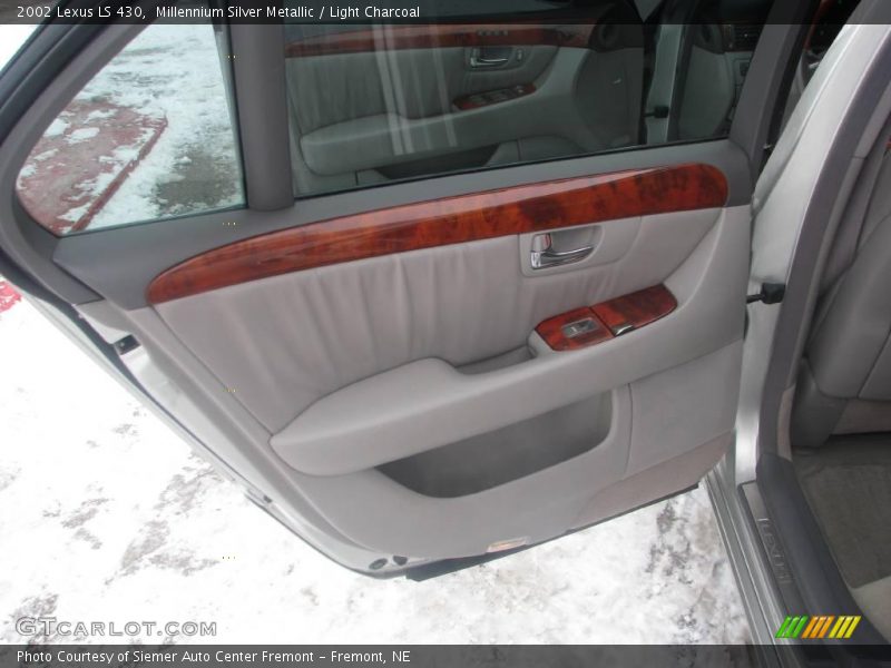 Millennium Silver Metallic / Light Charcoal 2002 Lexus LS 430