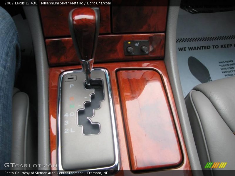 Millennium Silver Metallic / Light Charcoal 2002 Lexus LS 430
