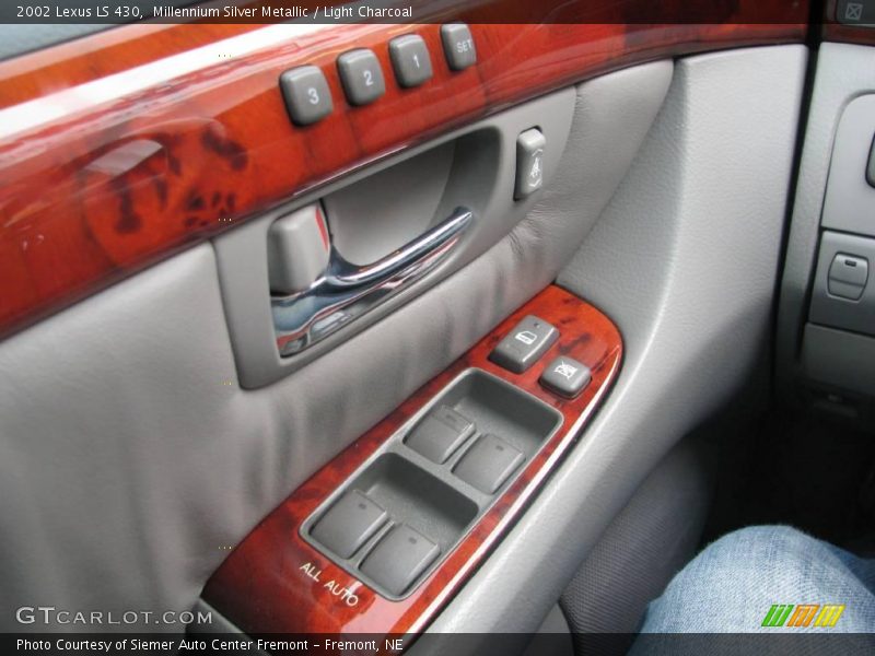 Millennium Silver Metallic / Light Charcoal 2002 Lexus LS 430