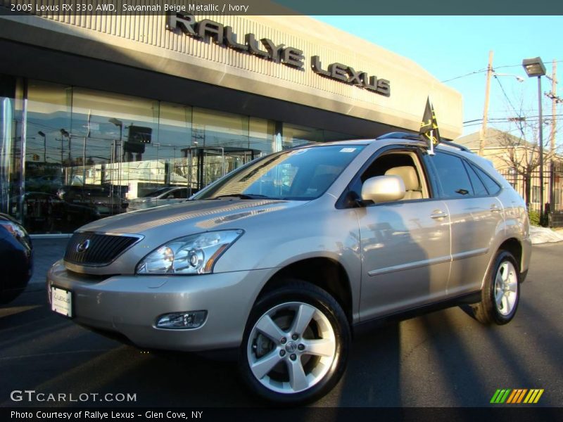 Savannah Beige Metallic / Ivory 2005 Lexus RX 330 AWD