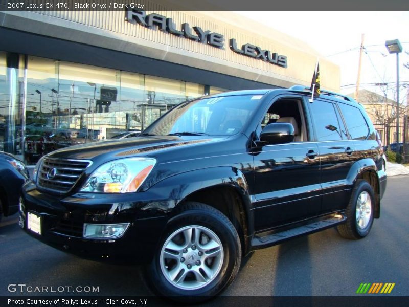 Black Onyx / Dark Gray 2007 Lexus GX 470