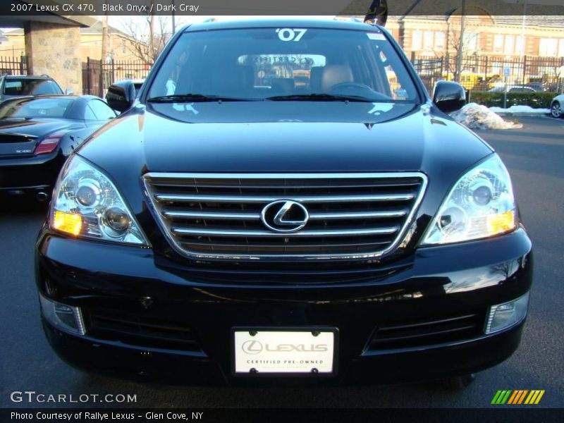 Black Onyx / Dark Gray 2007 Lexus GX 470