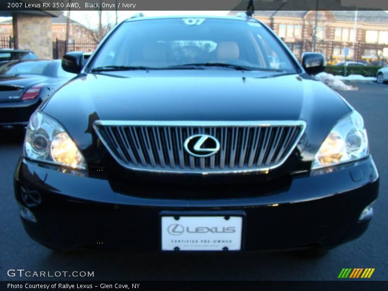 Black Onyx / Ivory 2007 Lexus RX 350 AWD