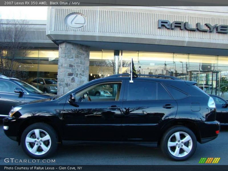 Black Onyx / Ivory 2007 Lexus RX 350 AWD