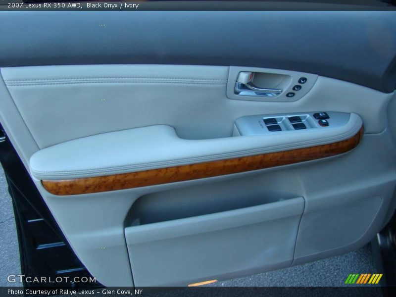 Black Onyx / Ivory 2007 Lexus RX 350 AWD