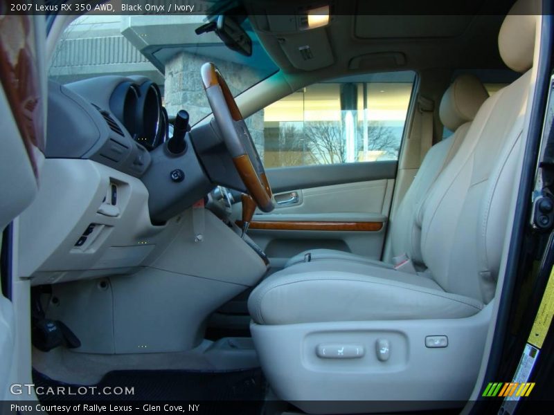 Black Onyx / Ivory 2007 Lexus RX 350 AWD