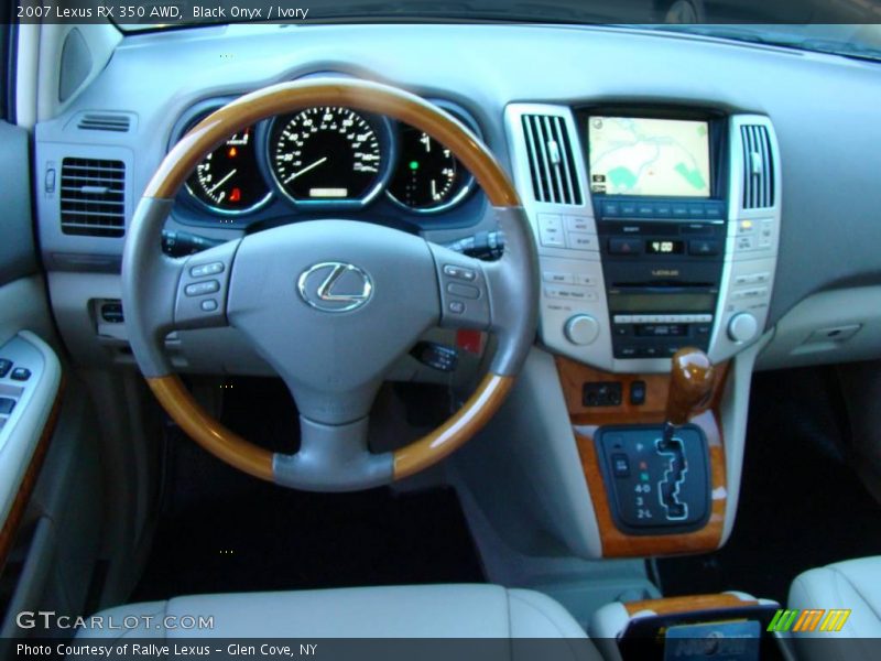 Black Onyx / Ivory 2007 Lexus RX 350 AWD