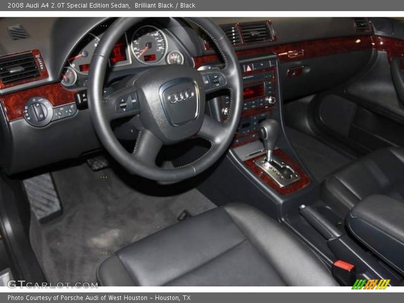 Brilliant Black / Black 2008 Audi A4 2.0T Special Edition Sedan