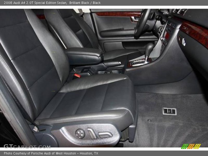 Brilliant Black / Black 2008 Audi A4 2.0T Special Edition Sedan