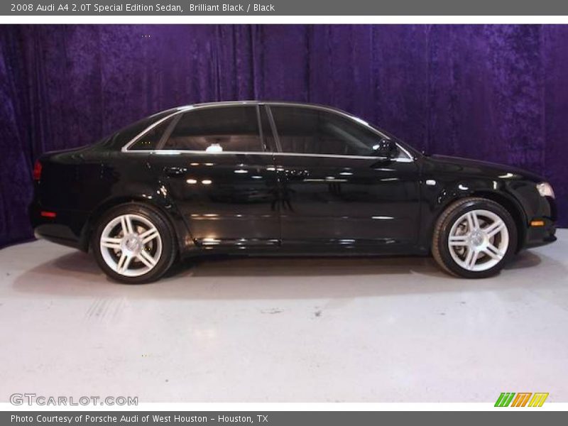 Brilliant Black / Black 2008 Audi A4 2.0T Special Edition Sedan