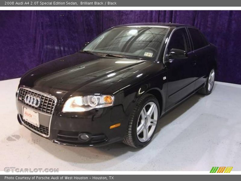 Brilliant Black / Black 2008 Audi A4 2.0T Special Edition Sedan