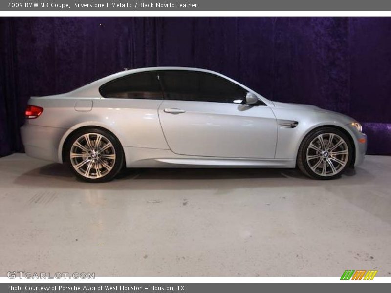 Silverstone II Metallic / Black Novillo Leather 2009 BMW M3 Coupe