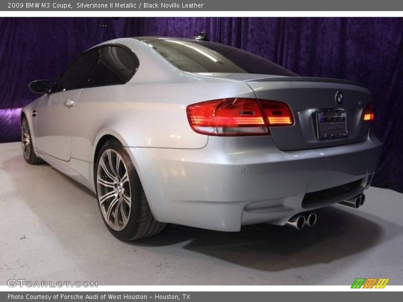 Silverstone II Metallic / Black Novillo Leather 2009 BMW M3 Coupe