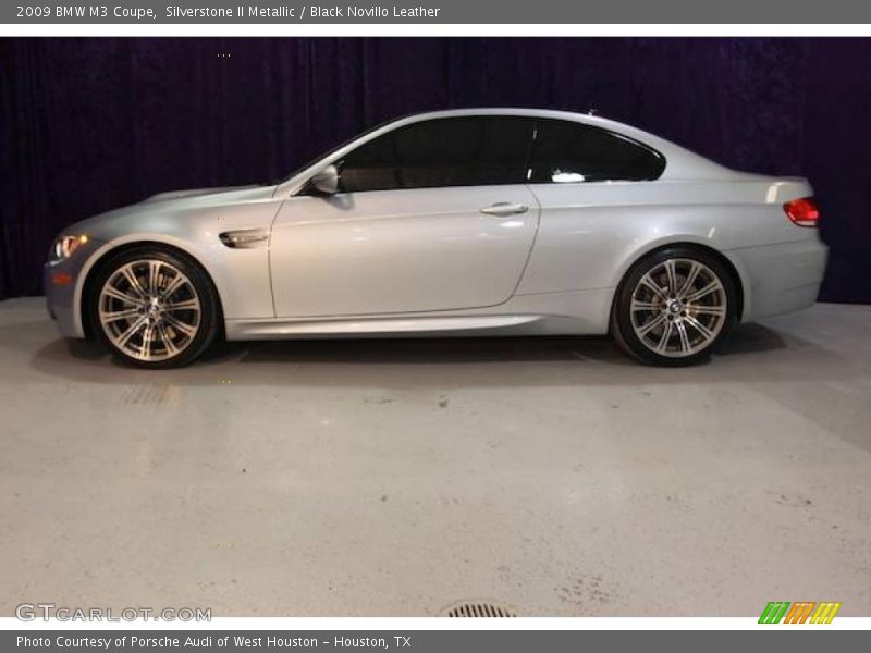 Silverstone II Metallic / Black Novillo Leather 2009 BMW M3 Coupe
