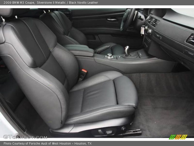 Silverstone II Metallic / Black Novillo Leather 2009 BMW M3 Coupe