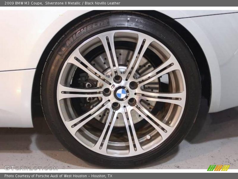 Silverstone II Metallic / Black Novillo Leather 2009 BMW M3 Coupe