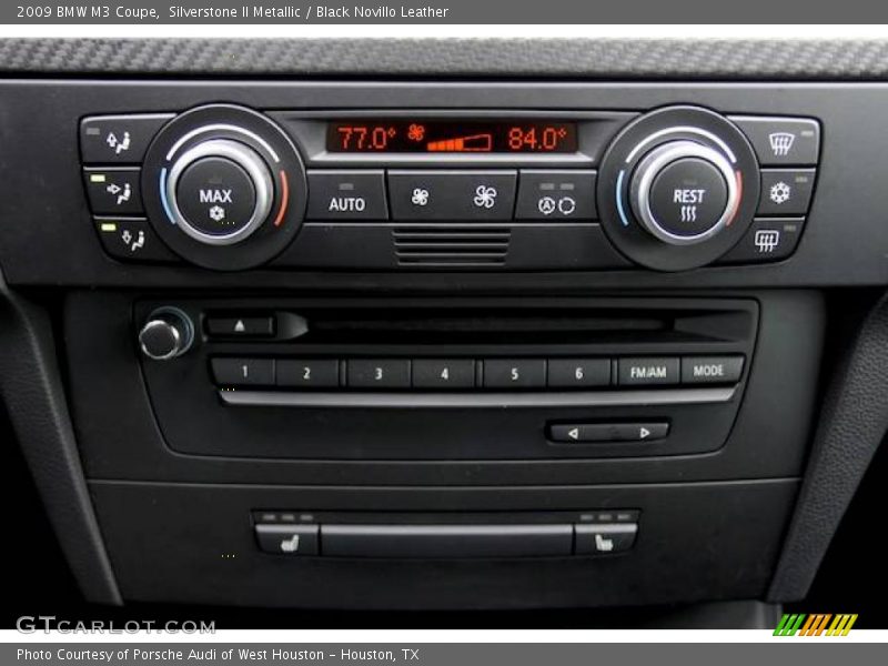 Silverstone II Metallic / Black Novillo Leather 2009 BMW M3 Coupe